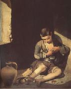 Bartolome Esteban Murillo The Young Beggar (mk05) France oil painting reproduction